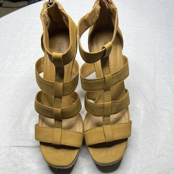 Lucky Brand Lateera wedges size 9 - Picture 3 of 10